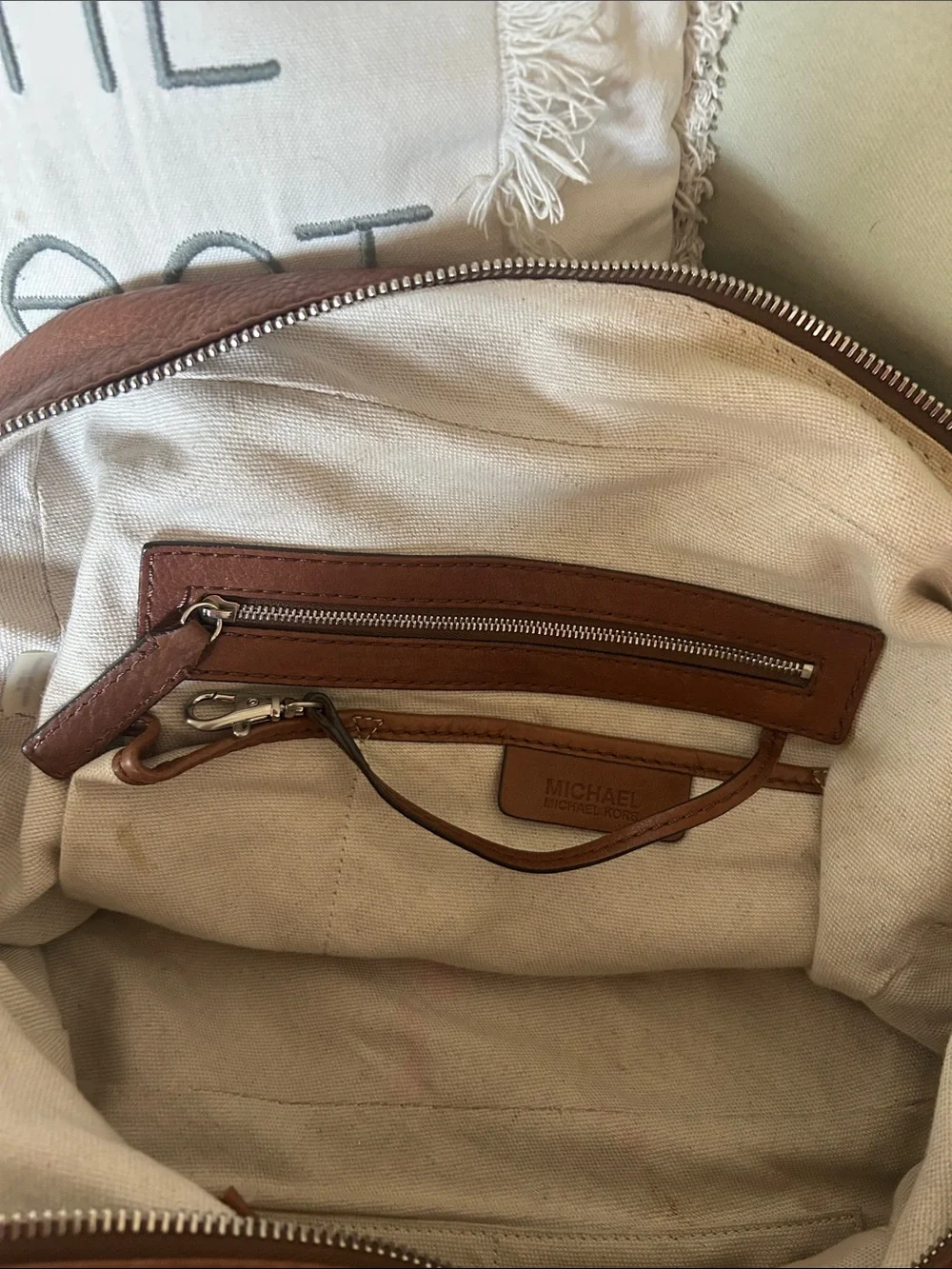 Michael Kors Leather Satchel handbag